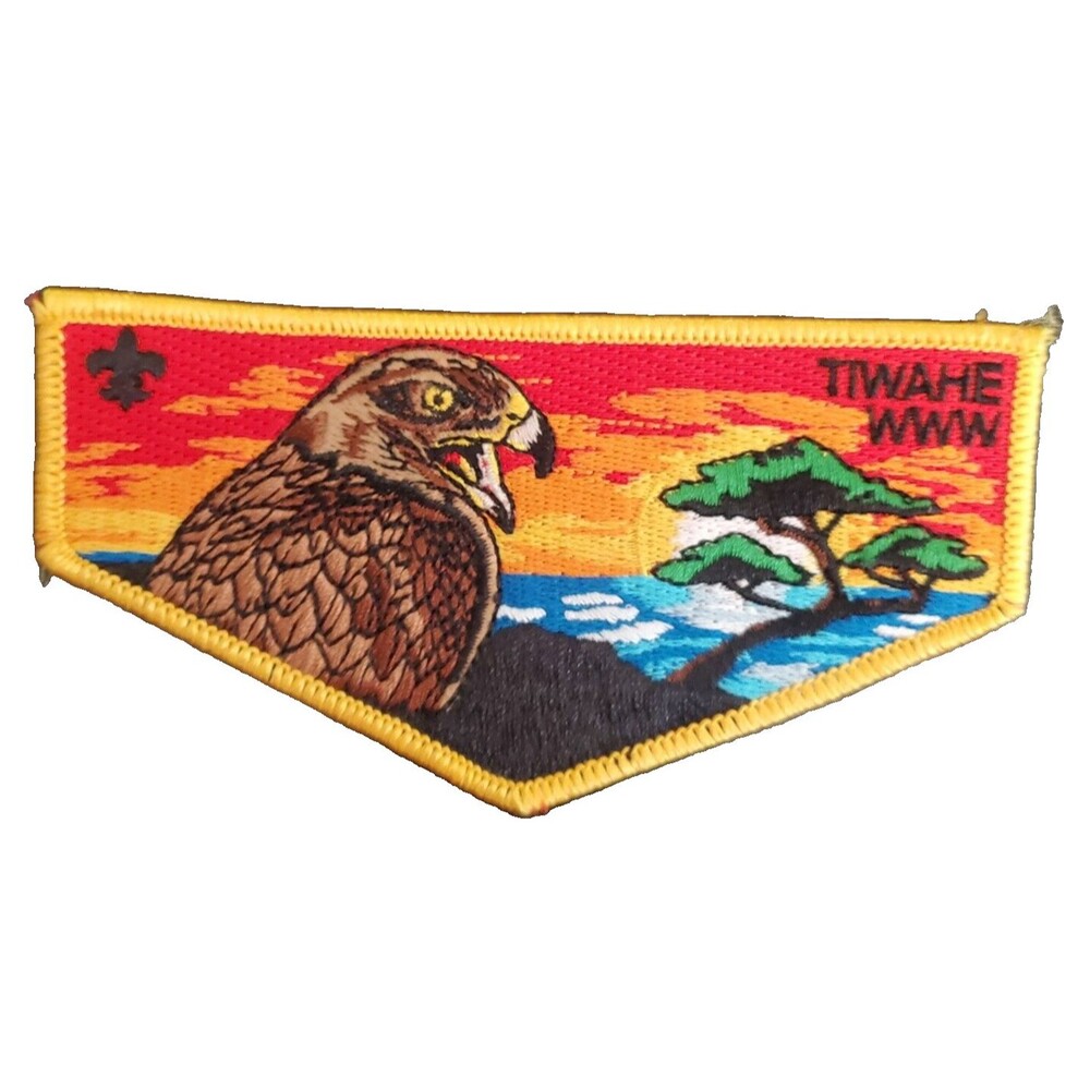 Tiwahe WWW Eagle BSA Boy Scout Patch